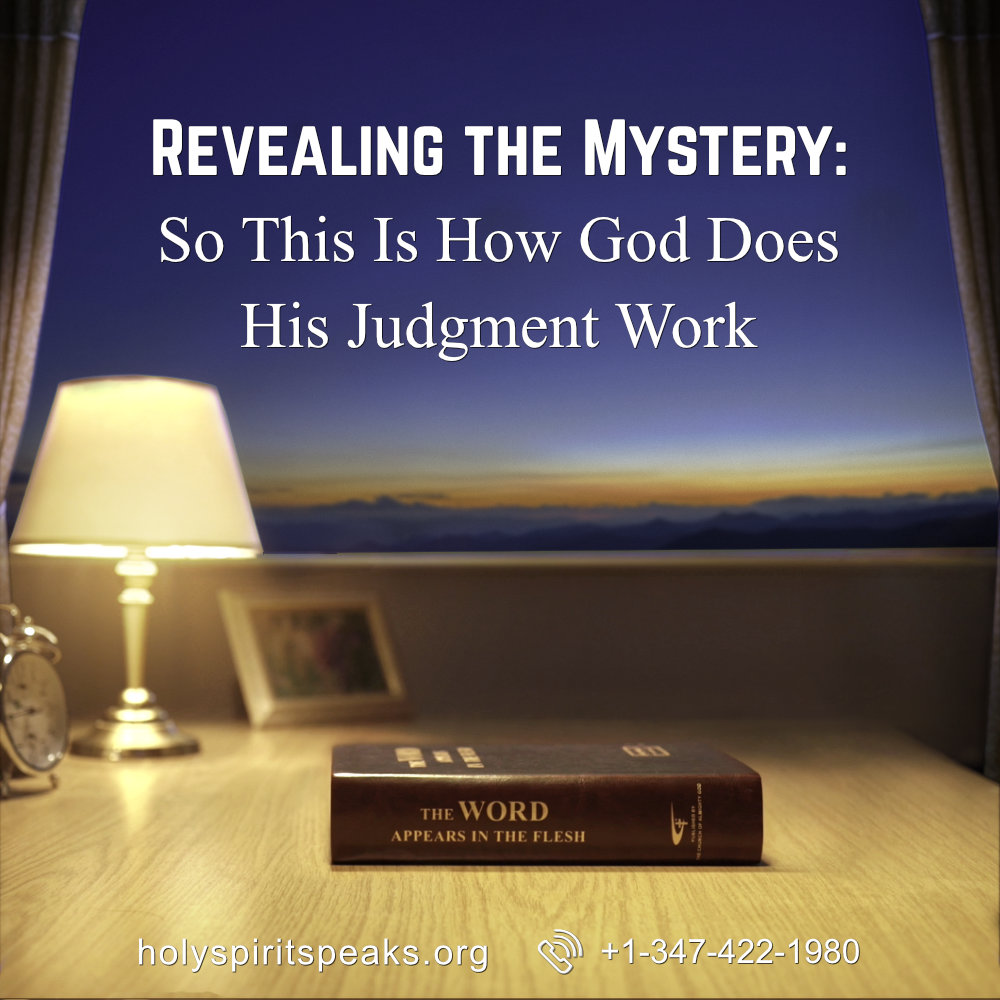 God's Judgement, God's salvation